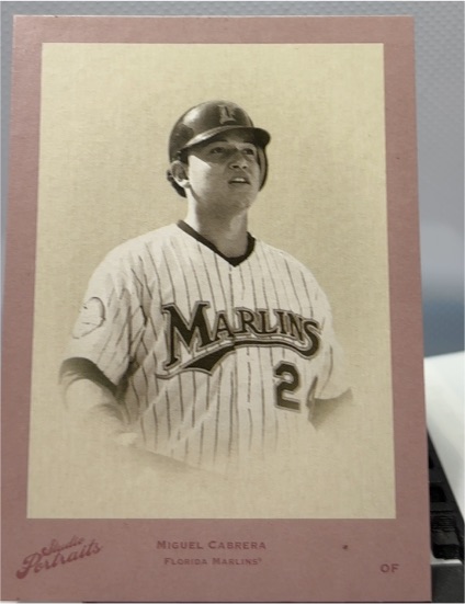 2005 Donruss Studio Portraits #SP-78 Miguel Cabrera — front