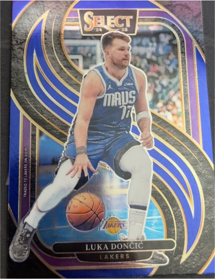 2024-25 Panini Select Premier Level #141 Luka Doncic Lakers — front
