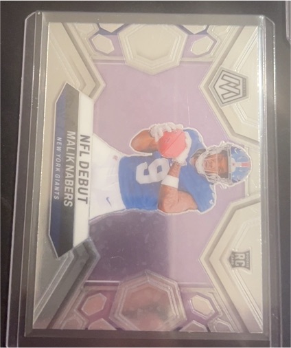 2024 Panini Mosaic NFL Debut #284 Malik Nabers — front