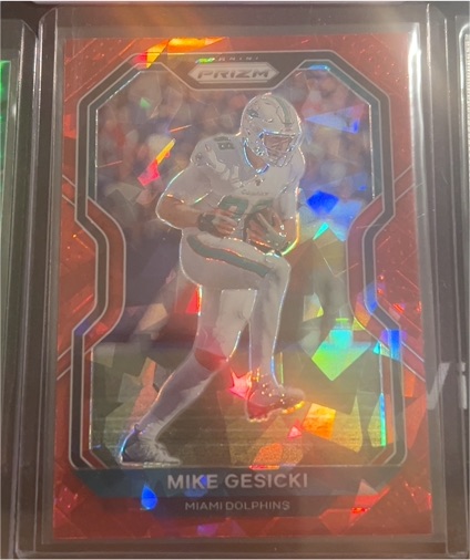 2020 Panini Prizm #383 Mike Gesicki — front