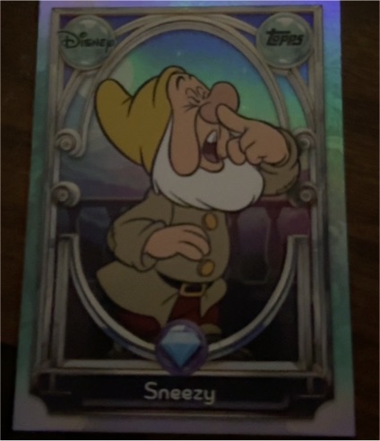 2025 Topps Disney Wonder #106 Sneezy — front