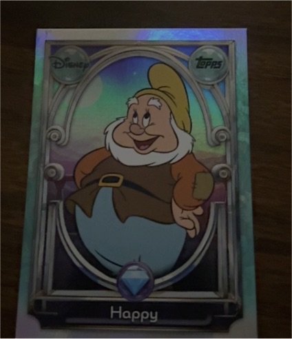 2025 Topps Disney Wonder #104 Happy — front
