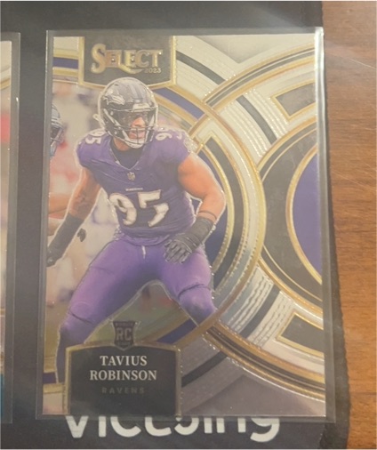 2023 Panini Select Premier Level #114 Tavius Robinson — front
