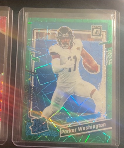 2023 Panini Donruss Optic #? Porker Washington — front