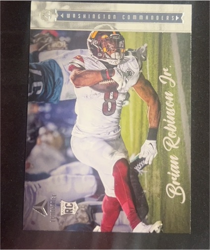 2022 Panini Chronicles Luminance Update Rookies #224 Brian Robinson Jr. — front