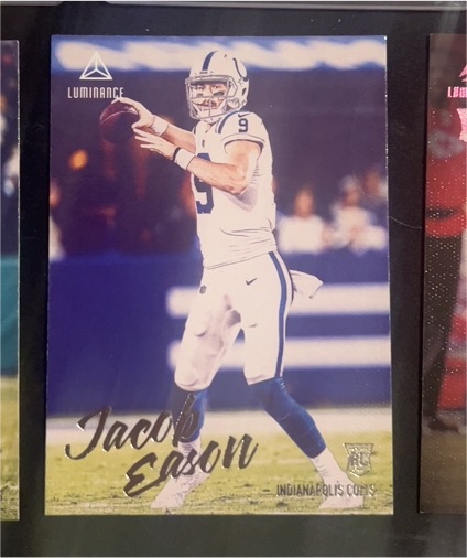2020 Panini Chronicles Luminance #208 Jacob Eason — front