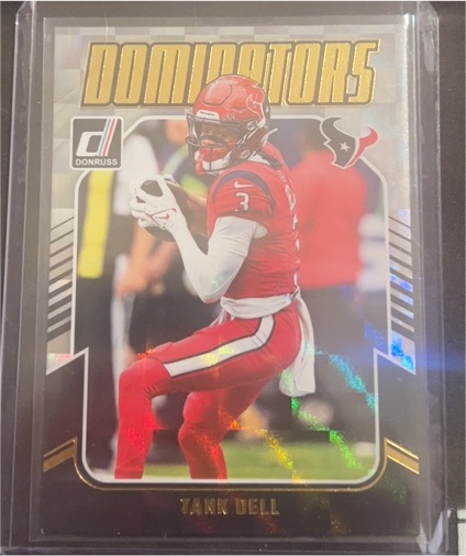2024 Donruss #40 Tank Dell Dominators Houston Texans — front