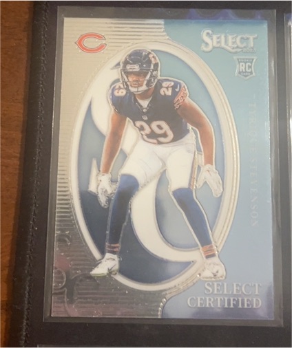2023 Panini Select #CRO-TST Tyrique Stevenson Select Certified Rookies — front
