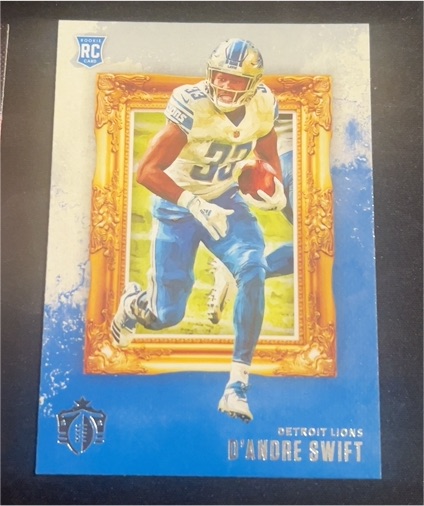 2020 Panini Chronicles Gridiron Kings #GK-10 D'Andre Swift — front