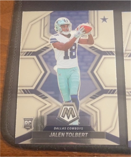 2022 Panini Mosaic #326 Jalen Tolbert — front