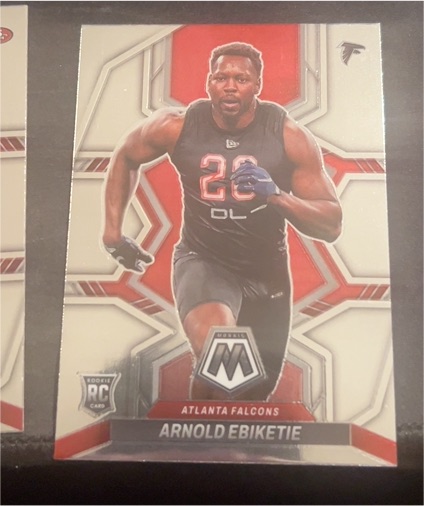 2022 Panini Mosaic #383 Arnold Ebiketie — front