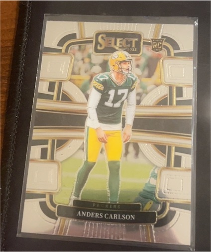 2023 Panini Select #36 Anders Carlson — front