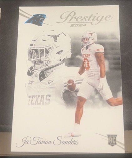 2024 Panini Prestige #358 Ja'Tavion Sanders — front