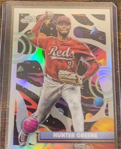 2025 Topps Cosmic Chrome #81 Hunter Greene — front