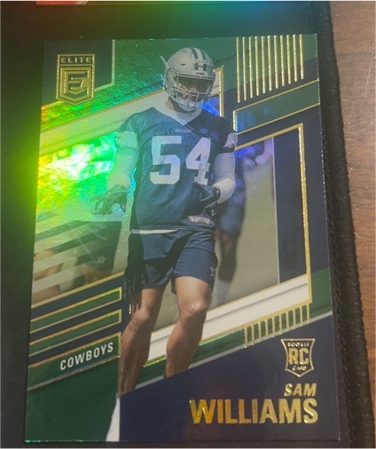 2022 Panini Donruss Elite #45 Sam Williams — front