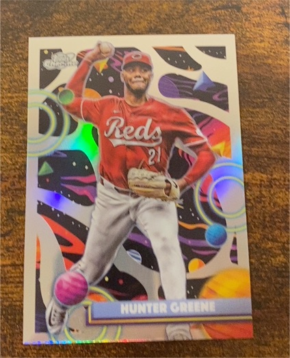 2025 Topps Cosmic Chrome #81 Hunter Greene — front