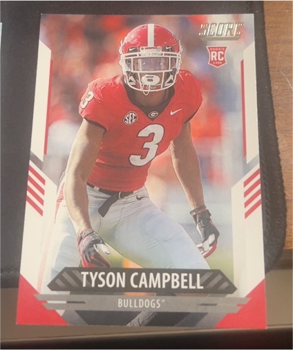 2021 Panini Score #394 Tyson Campbell — front