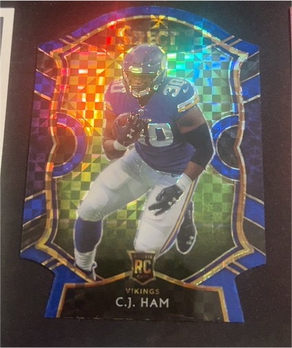 2020 Panini Select C.J. Ham RC — front