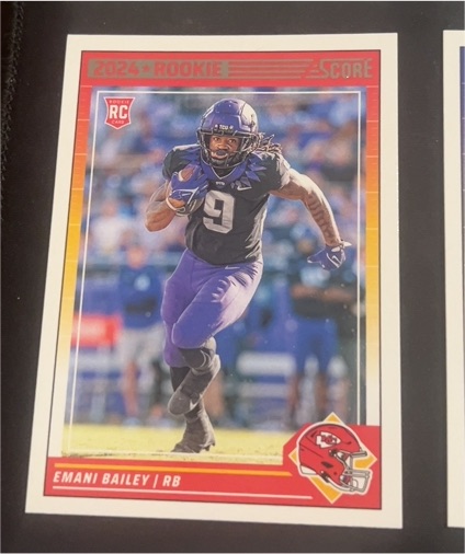 2024 Panini Score #394 Emani Bailey — front