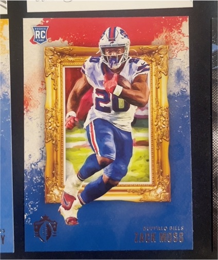 2020 Panini Chronicles Gridiron Kings #GK-27 Zack Moss — front