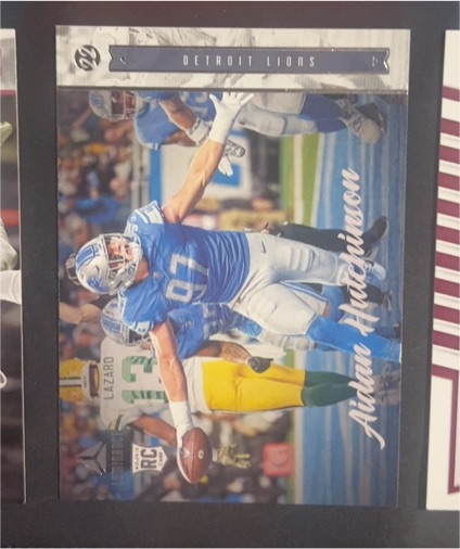 2022 Panini Chronicles Luminance #219 Aidan Hutchinson Rookie — front