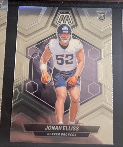 2024 Panini Mosaic #364 Jonah Elliss — front