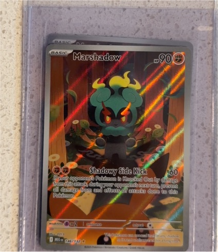 2025 Pokemon Mega Evolution #146/132 Marshadow Illustration Rare — front
