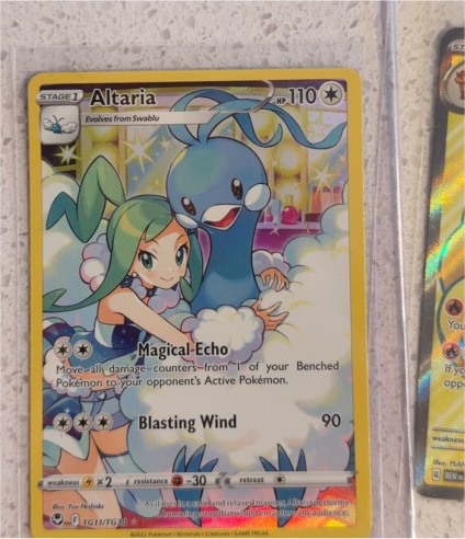 2023 Pokémon Silver Tempest #TG11/TG30 Altaria — front