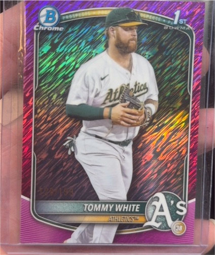 2025 Bowman Chrome #BCP-251 Tommy White — front