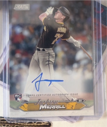 2024 Topps Stadium Club #SCBA-JME Jackson Merrill — front
