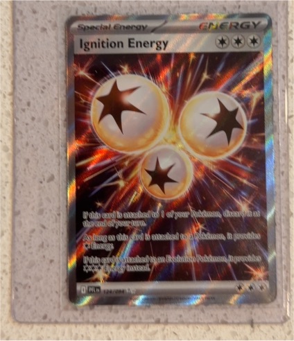 2025 Pokémon TCG ME02: Phantasmal Flames #124 Ignition Energy — front