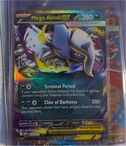 2014 Pokemon ME01 Mega Evolution #086 Mega Absol ex — front