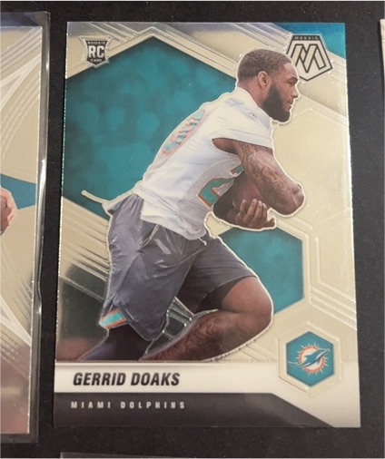 2021 Panini Mosaic #373 Gerrid Doaks — front