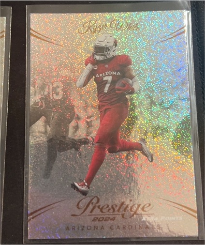 2024 Panini Prestige #5 Kyzir White Diamond Xtra Points — front