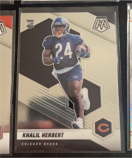 2021 Panini Mosaic #380 Khalil Herbert — front