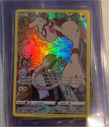 2022 Pokémon Silver Tempest Trainer Gallery #TG10 Smeargle — front