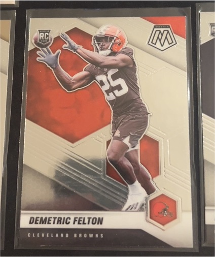 2021 Panini Mosaic #394 Demetric Felton — front
