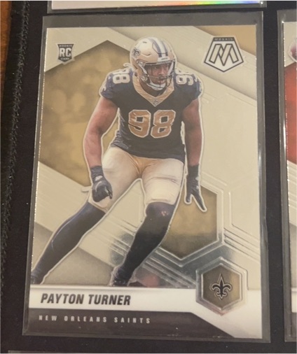 2021 Panini Mosaic Football #352 Payton Turner — front