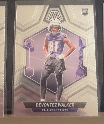 2024 Panini Mosaic #381 Devontez Walker — front