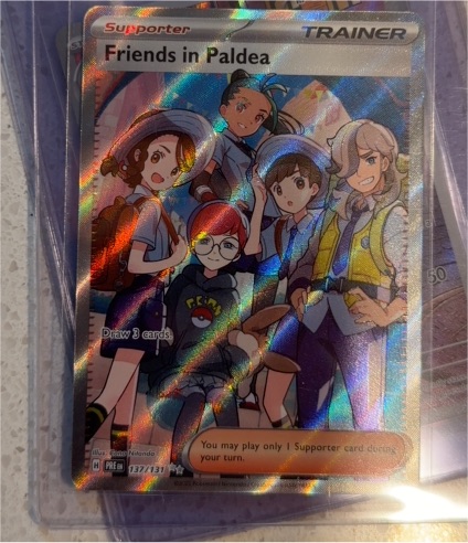 2025 Pokémon SV: Prismatic Evolutions #137 Friends in Paldea — front