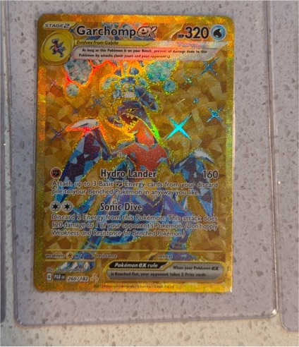 2023 Pokémon SV04: Paradox Rift #260 Garchomp ex — front