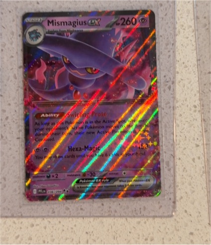 2015 Pokémon TCG Phantasmal Flames #036 Mismagius EX — front