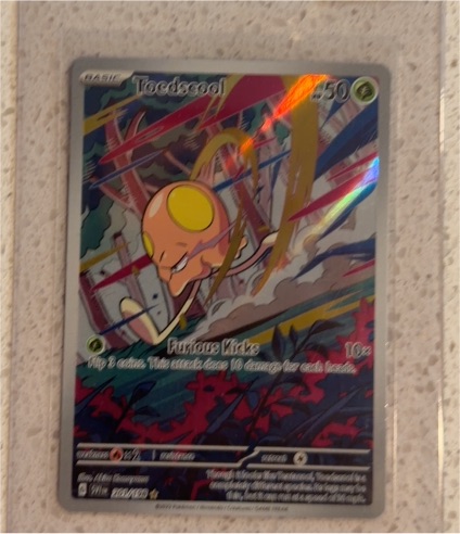 2023 Pokémon Scarlet & Violet #201 Toedscool Illustration Rare — front