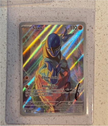 2025 Pokémon TCG #130 Sawk — front