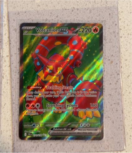 2022 Pokémon Scarlet & Violet Journey Together #171 Volcanion ex — front
