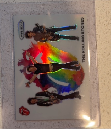 2024 Panini Prizm The Rolling Stones Color Blast Insert — front