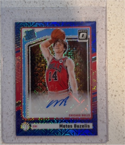 2024-25 Panini Donruss Optic #306 Matas Buzelis — front
