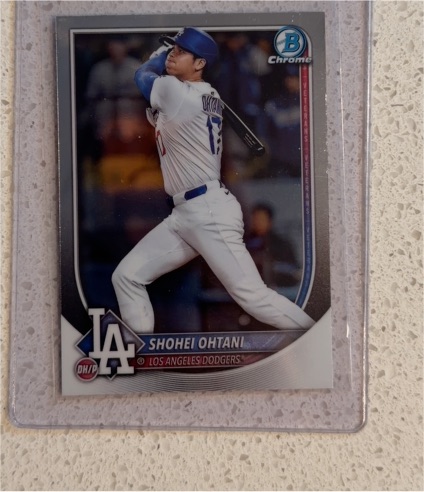 2025 Bowman Chrome #17 Shohei Ohtani — front