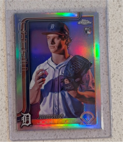 2025 Topps Chrome #249 Jackson Jobe — front