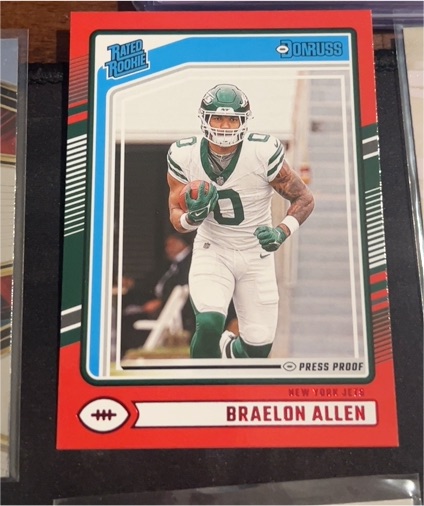 2024 Panini Donruss #306 Braelon Allen — front